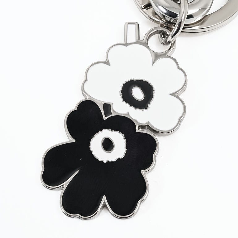 marimekko kioski unikkoキーリング 新品!タグ付き マリメッコ marimekko キーリング キーホルダー Puhallus Unikko