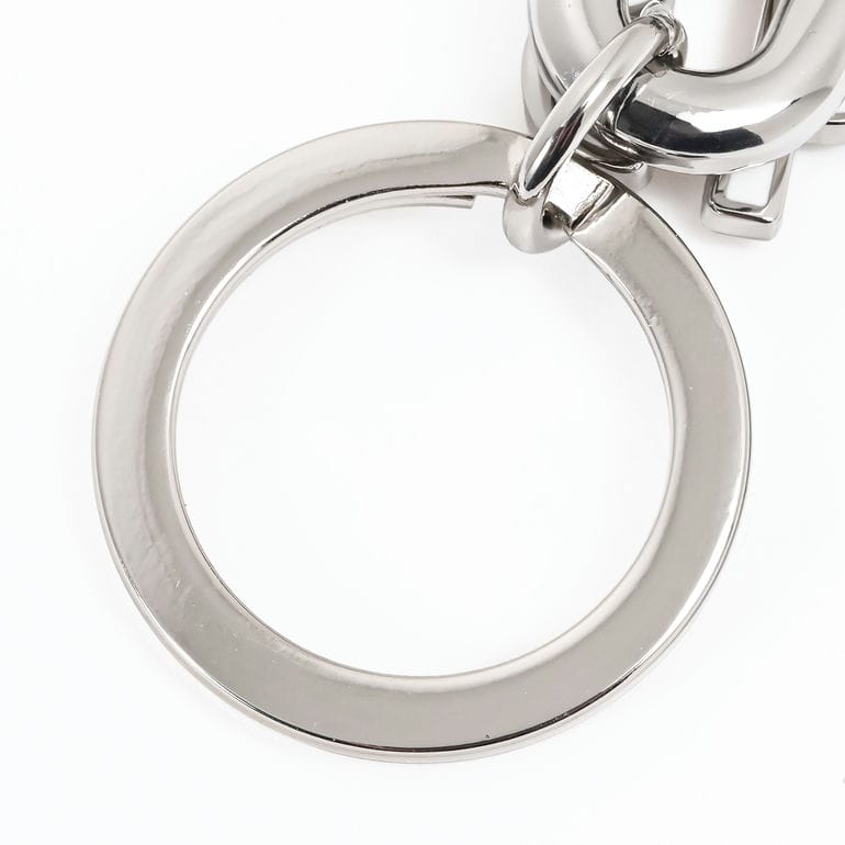 マリメッコ marimekko キーリング キーホルダー Puhallus Unikko ウニッコ Kioski キーチェーン ブラック ホワイト 93606 093606 910 北欧雑貨 北欧デザイン ネコポス限定 送料無料<br>【スペシャルラッピング660円(別売り)】