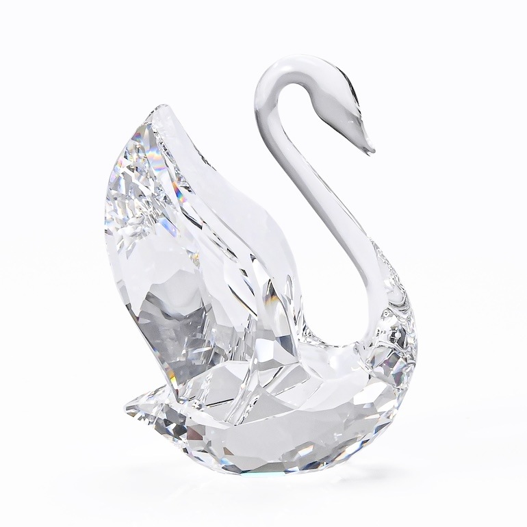 スワロフスキー SWAROVSKI オーナメント クリスタルフィギュア スワン