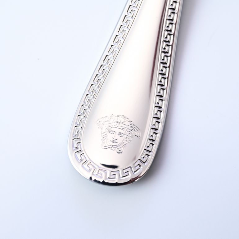 ヴェルサーチ×ローゼンタール グレカ テーブルフォーク カトラリー 日本未発売 69178-130955-75008 名入れ可有料 洋食器