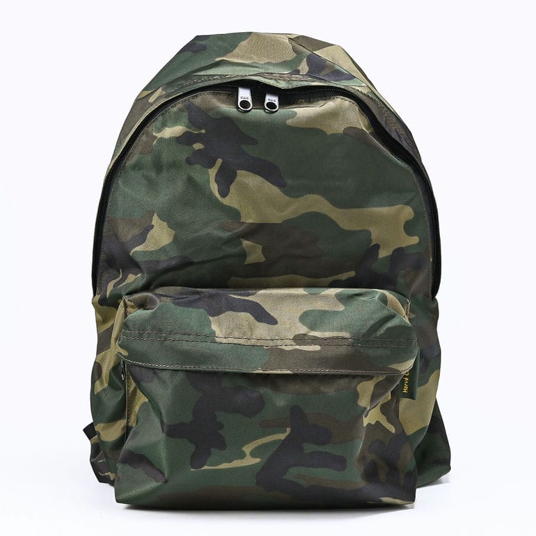 エルベシャプリエ リュック バッグ バックパック ナイロン カモフラージュ 978W 49 Foret