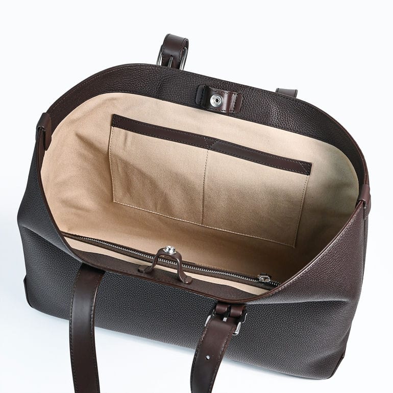 【美品】dunhill ダンヒル ハンドバッグ トートバッグ メンズ こげ茶 美品】dunhill ダンヒル ハンドバッグ トートバッグ メンズ こげ茶