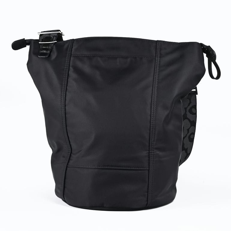 マリメッコ marimekko ショルダーバッグ クロスボディ オール デイ バケット ソリッド レディース ブラック 91271 091271 009 北欧雑貨 北欧デザイン