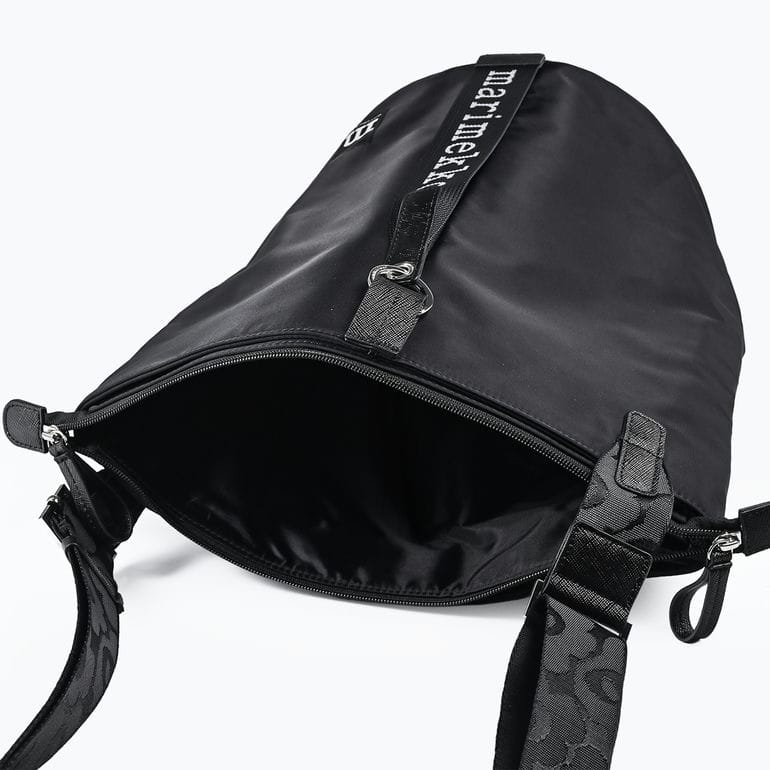 マリメッコ marimekko ショルダーバッグ クロスボディ オール デイ バケット ソリッド レディース ブラック 91271 091271 009 北欧雑貨 北欧デザイン