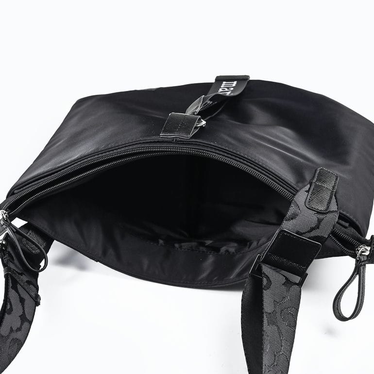 マリメッコ marimekko ショルダーバッグ クロスボディ オール デイ バケット ソリッド レディース ブラック 91271 091271 009 北欧雑貨 北欧デザイン