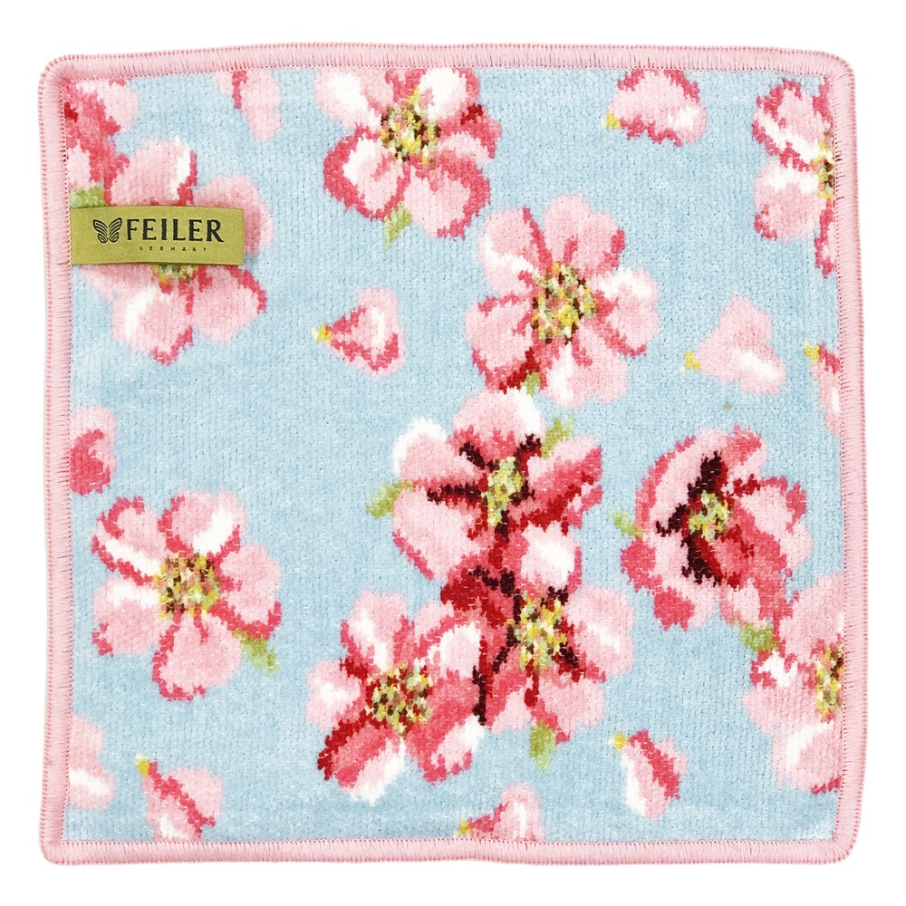 フェイラー FEILER ハンカチ ハンドタオル 25cm レディース 桜