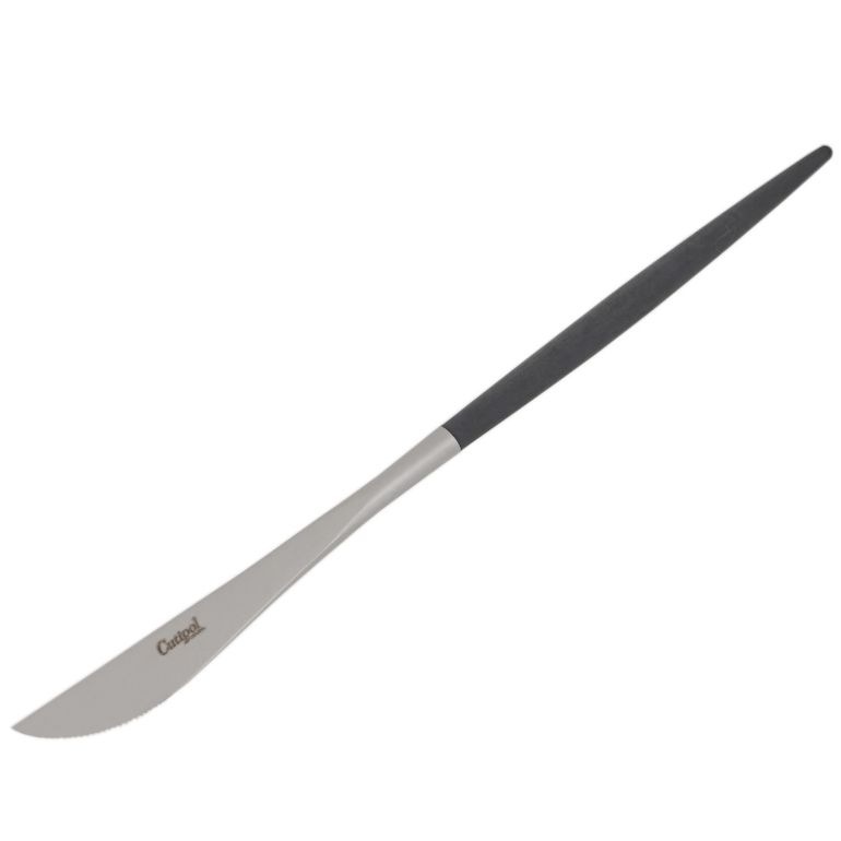 クチポール Cutipol GOA ゴア ブラック デザートナイフ デザートフォーク デザートスプーン 3本セット 3点セット 【名入れ可有料】 ハンドメイド カトラリー 洋食器