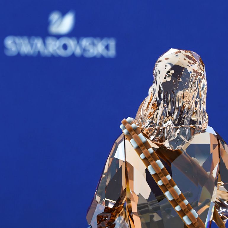 スワロフスキー SWAROVSKI クリスタルフィギュア スターウォーズ Star