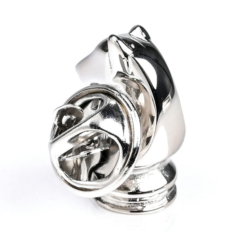 モンアート MONART カフス ラペルピン セット メンズ ピンズ型 馬 ホース 騎士 チェス ナイト シルバー RG/K65 SC/K65 Made in Italy 正規代理店