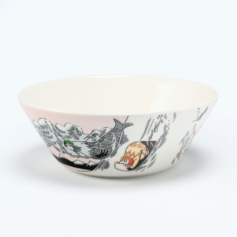 アラビア ARABIA ボウル 2023年 ウィンター 冬限定 15cm ムーミンコレクション MOOMIN スライディング 1068265 北欧食器 洋食器 北欧デザイン 母の日 キッチン フィンランド 陶器 絵皿 中鉢 名入れ可有料【スペシャルラッピング660円(別売り)】