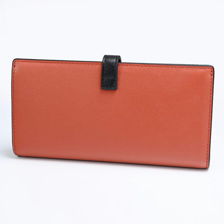 【箔押し名入れ可有料】 フルラ FURLA 長財布 FLOW フロウ レディース コンチネンタル CANNELLA NERO GRANO カネッラ(赤茶) WP00402 BX2725 2838S1007 ウォレット 【スペシャルラッピング660円(別売り)】