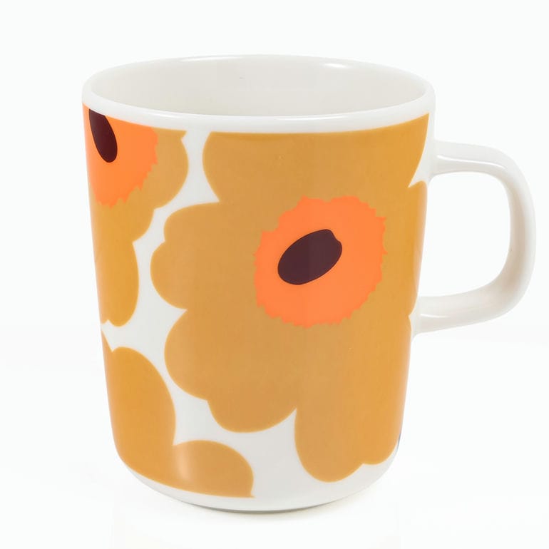 マリメッコ marimekko マグカップ コップ 250ml ウニッコ ブラウン 75217 075217 182 洋食器 テーブルウェア 北欧食器 北欧デザイン<br>【スペシャルラッピング660円(別売り)】