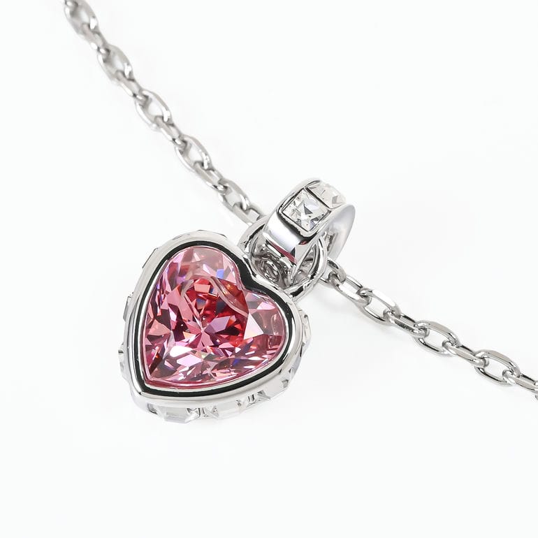 スワロフスキー SWAROVSKI ネックレス Chroma ハート ピンク クリア