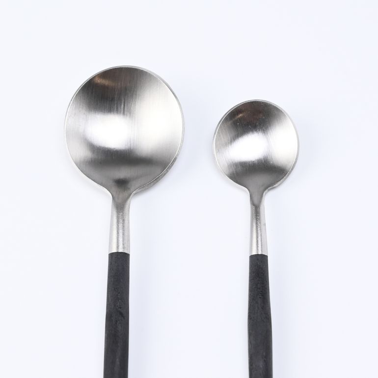 クチポール Cutipol GOA ゴア ブラック コーヒースプーン エスプレッソ