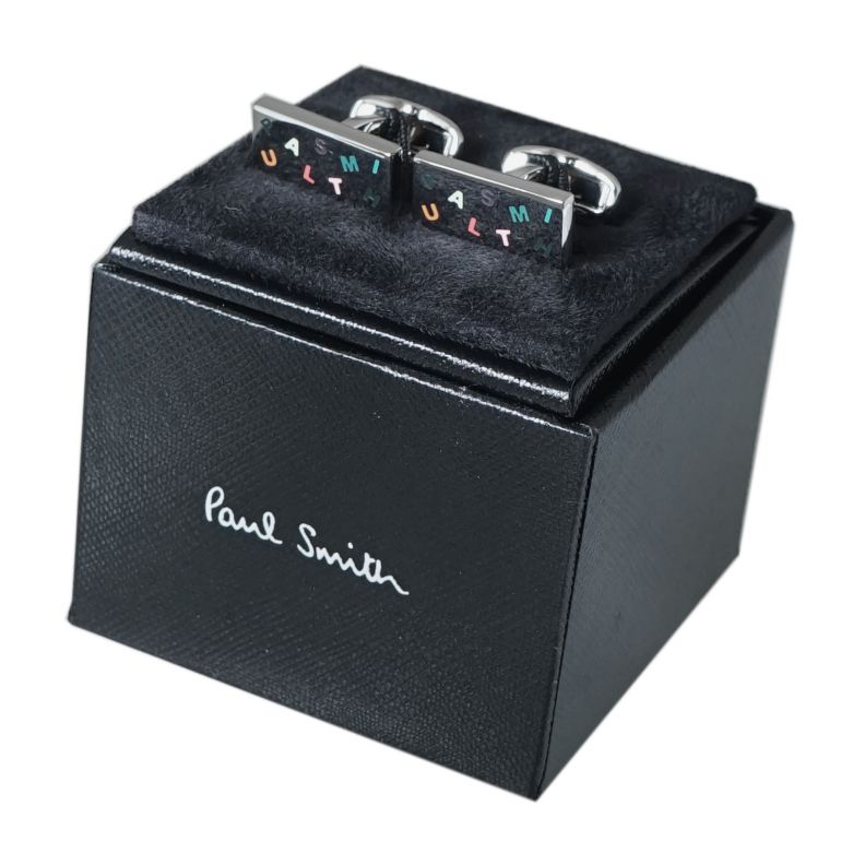 Paul Smith】カフリンクス/アクセサリー/マルチカラー/ロゴ/新品