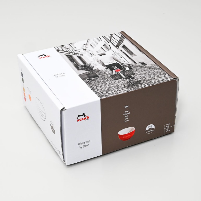 ストウブ staub セラミック ラウンド ボウル 14cm オレンジ 40511 817 0 洋食器