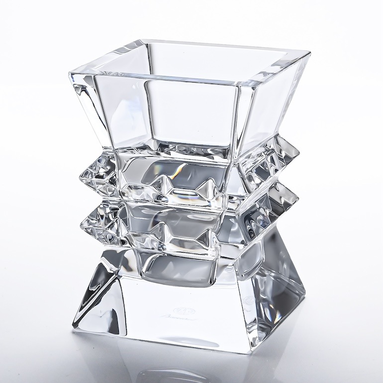 バカラ 名入れ対応 Baccarat ベース 花瓶 コロンビーヌ 9cm 2100928 【熨斗対応】 インテリア オブジェ 置物 洋食器 <br>【スペシャルラッピング660円(別売り)】