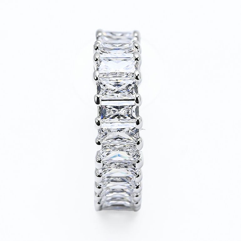 美品【SWAROVSKI】ハートフープピアス matrixシルバーカラー Matrix フープピアス, バゲット・カット, ハート, 小, ホワイト