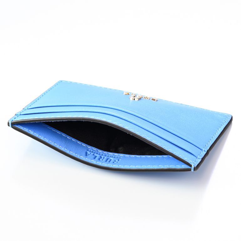 フルラ FURLA カードケース カメリア CAMELIA レディース セルリアン WP00305 AX0733 1998S 名入れ可有料 箔押し 箔押し 純正紙袋・リボン付属 【スペシャルラッピング660円(別売り)】