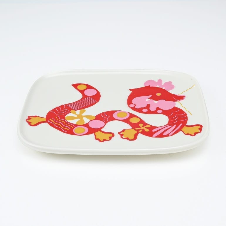名入れ可有料】マリメッコ marimekko プレート 15cm×12cm 2024 Jalo