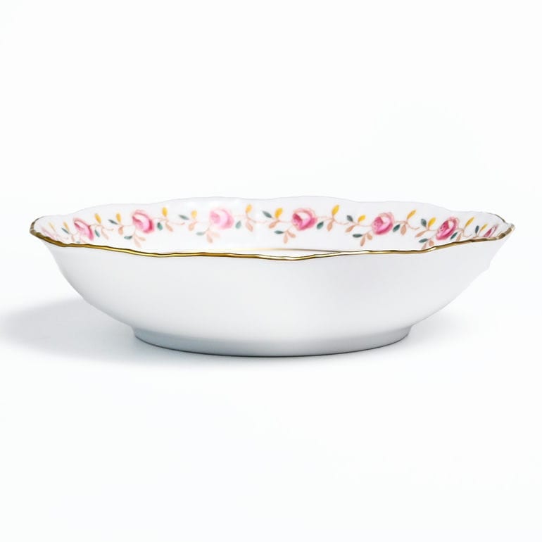 名入れ可有料】ヘレンド HEREND フルーツボウル 13.5cm 薔薇の花飾り