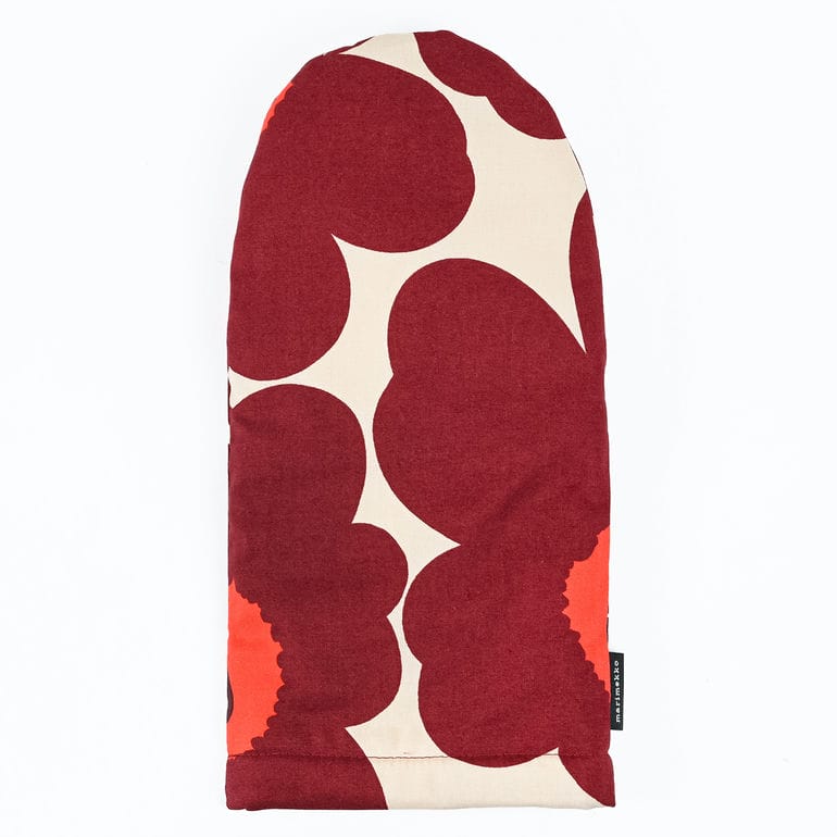 マリメッコ marimekko ミトン 鍋つかみ ピエ二 ウニッコ バーガンディ レッド 75651 075651 844 北欧雑貨 北欧デザイン ネコポス限定 送料無料