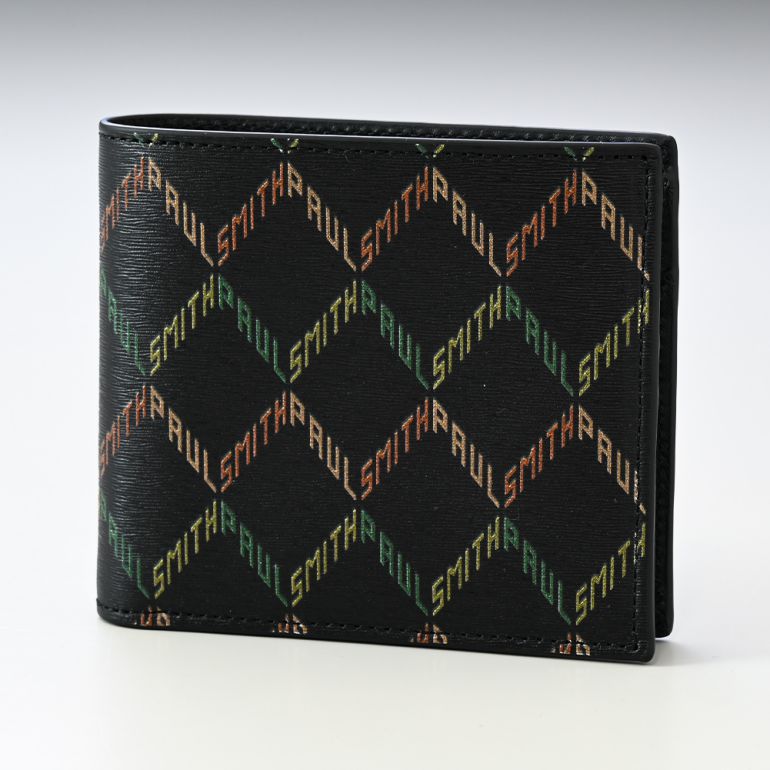 ポールスミス Paul Smith 財布 二つ折り財布 メンズ ブラック 4833/HGEOLO PR Made in ITALY 名入れ可有料 【スペシャルラッピング660円(別売り)】