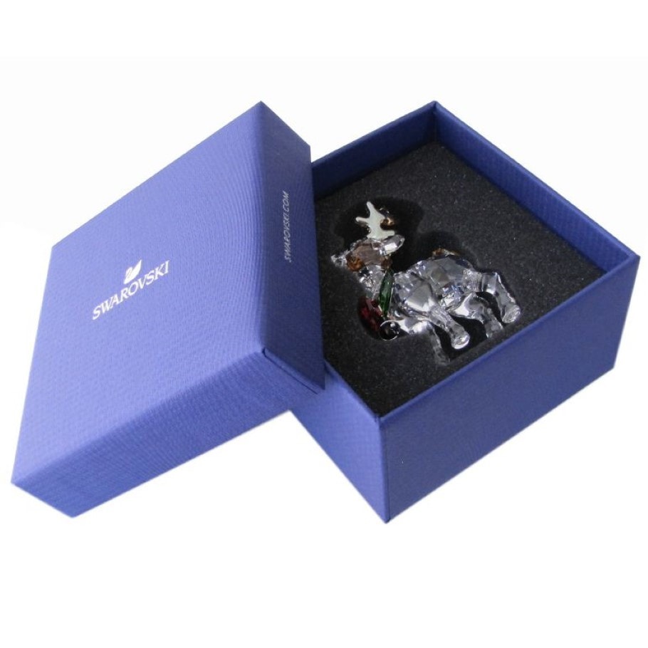 Swarovski スワロフスキー　クリスタル　トナカイ スワロフスキー SWAROVSKI クリスタルフィギュア サンタのトナカイ