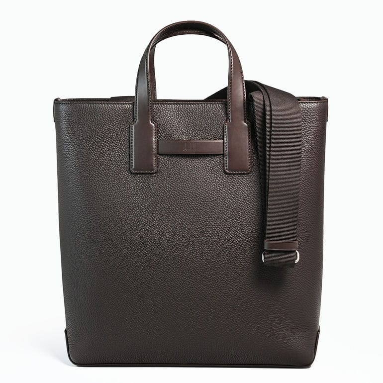 ダンヒル dunhill トートバッグ 1893 ハーネス ノースサウス メンズ チョコレートブラウン 25R3150XA202 英国