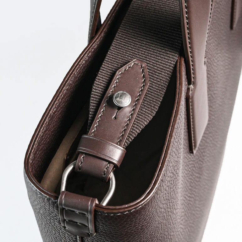 ダンヒル dunhill トートバッグ 1893 ハーネス ノースサウス メンズ チョコレートブラウン 25R3150XA202 英国