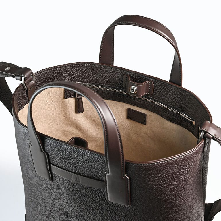 ダンヒル dunhill トートバッグ 1893 ハーネス ノースサウス メンズ チョコレートブラウン 25R3150XA202 英国