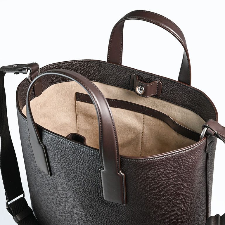 ダンヒル dunhill トートバッグ 1893 ハーネス ノースサウス メンズ チョコレートブラウン 25R3150XA202 英国