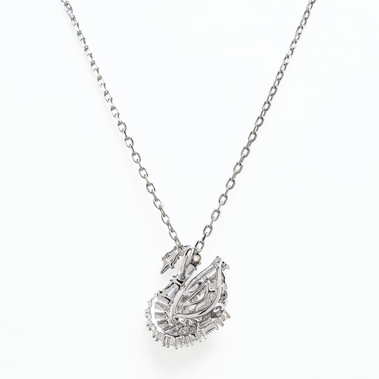 スワロフスキー SWAROVSKI ネックレス Swan スワン クリア シルバー 5732412 ジュエリー アクセサリー ペンダント【スペシャルラッピング660円(別売り)】