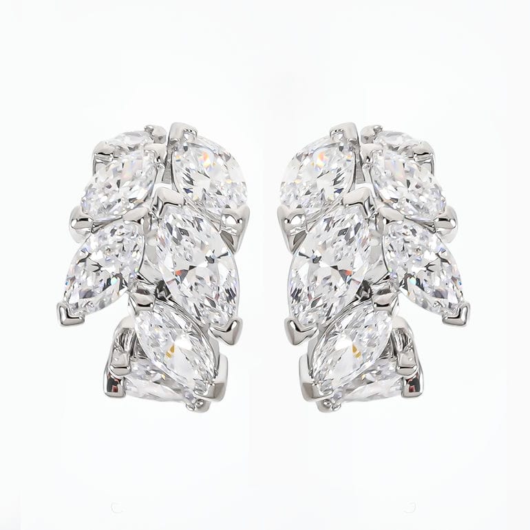 スワロフスキー SWAROVSKI イヤーカフ Mesmera クリア シルバー