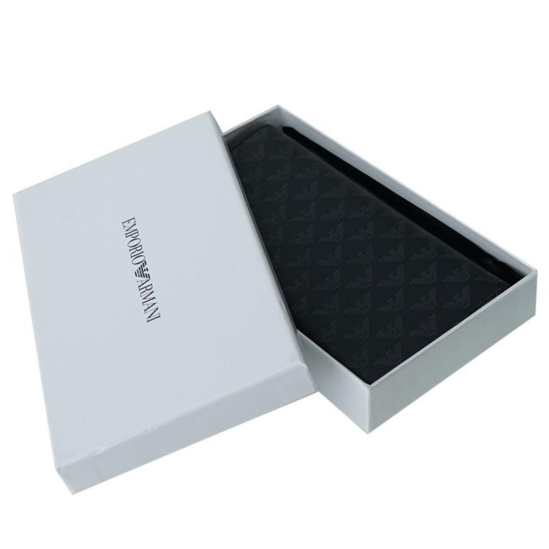 エンポリオ アルマーニ EMPORIO ARMANI 長財布 メンズ バーティカル