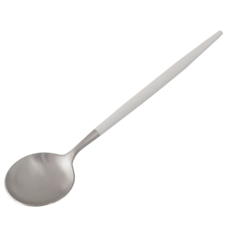 クチポール Cutipol GOA ゴア ホワイト デザートナイフ デザートフォーク デザートスプーン 3本セット 3点セット 【名入れ可有料】 ハンドメイド カトラリー 洋食器