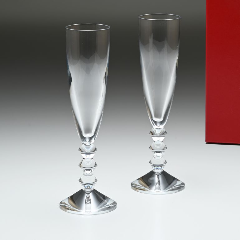 バカラ 名入れ対応 Baccarat グラス ペア シャンパンフルート ベガ シャンパングラス 22.6cm 190ml 1365109 2811801 【熨斗対応】 洋食器 【スペシャルラッピング大B対応(別売り)】