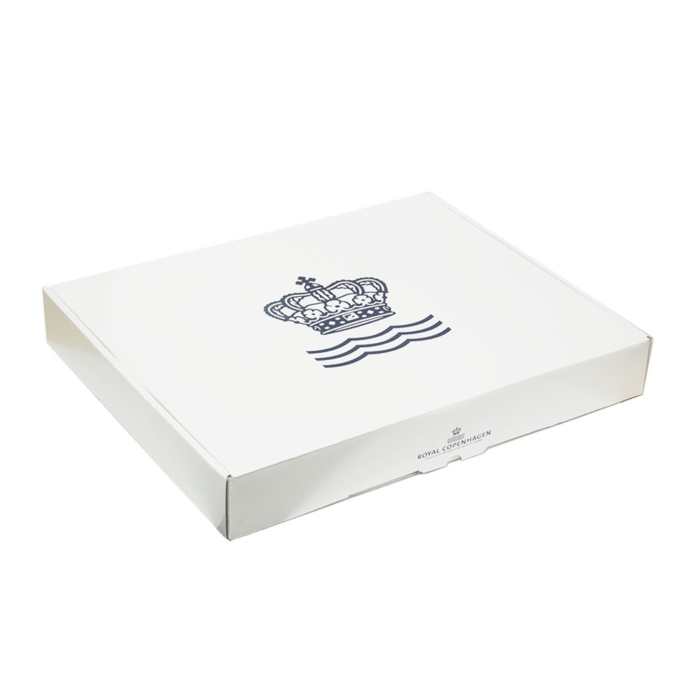 ロイヤルコペンハーゲン ROYAL COPENHAGEN ブルーフルーテッド プレイン オーバルディッシュ パスタプレート 36.5cm 1101375 1017186 北欧食器 洋食器 【スペシャルラッピング1100円(別売り)】