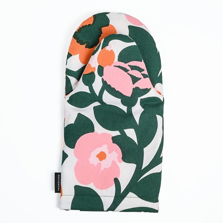 【刺しゅう名入れ可有料】マリメッコ marimekko ミトン ピエ二 Pieni GreenGreen グリーン 73832 073832 163 北欧雑貨 北欧デザイン ネコポス限定 送料無料