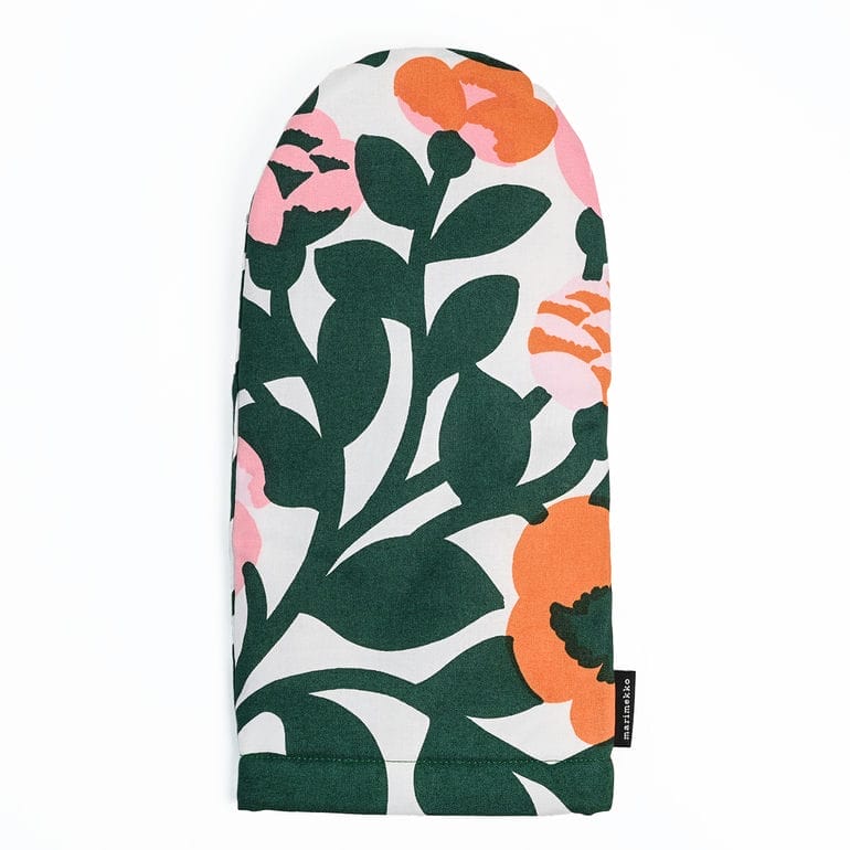【刺しゅう名入れ可有料】マリメッコ marimekko ミトン ピエ二 Pieni GreenGreen グリーン 73832 073832 163 北欧雑貨 北欧デザイン ネコポス限定 送料無料