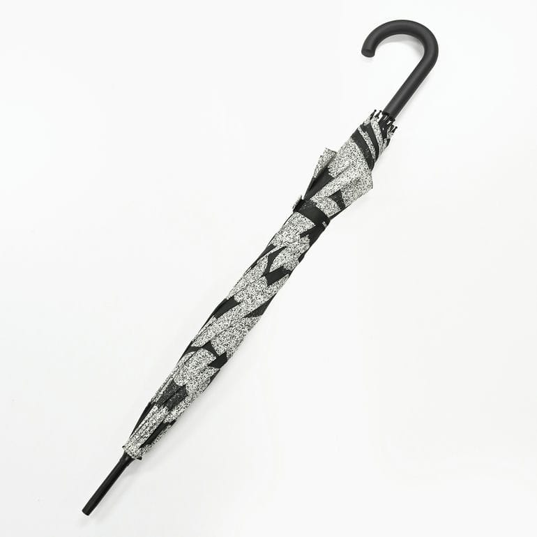 マリメッコ marimekko 傘 長傘 アンブレラ ジャンプ傘 雨傘 スティック ウニッコ ブラック グレー 94642 094642 190 北欧雑貨 北欧デザイン