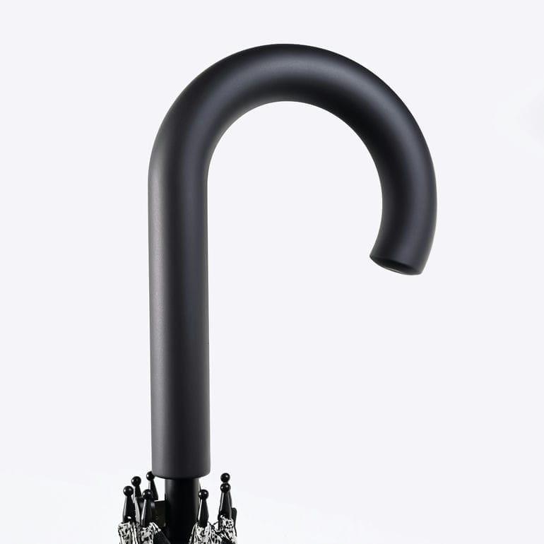 マリメッコ marimekko 傘 長傘 アンブレラ ジャンプ傘 雨傘 スティック ウニッコ ブラック グレー 94642 094642 190 北欧雑貨 北欧デザイン