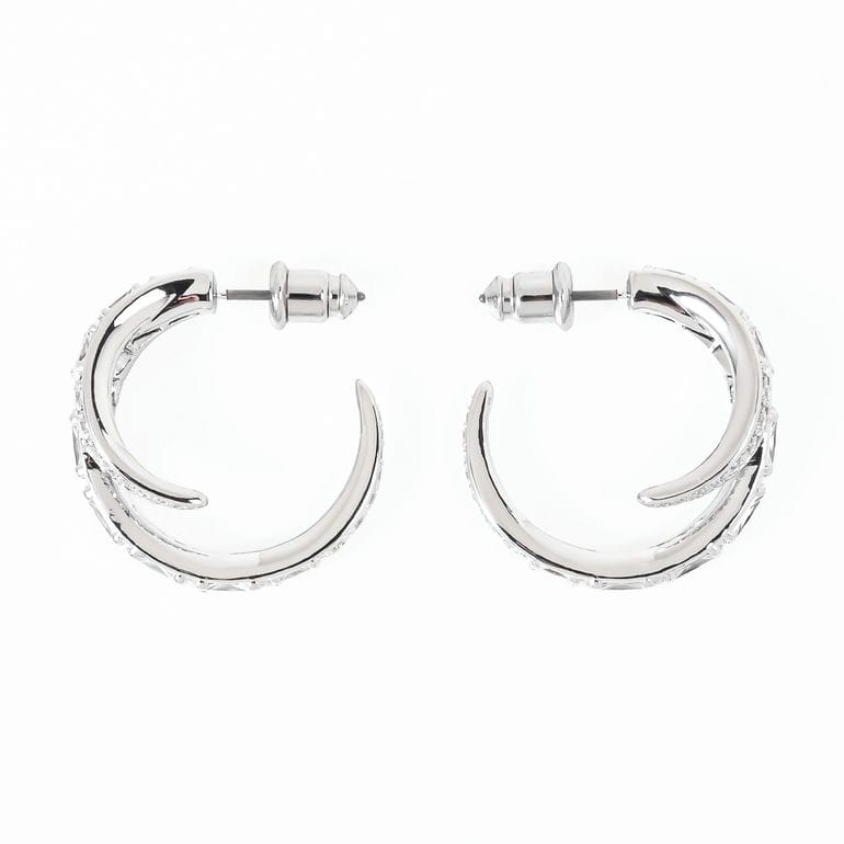 スワロフスキー SWAROVSKI ピアス Vienna フープピアス クリア