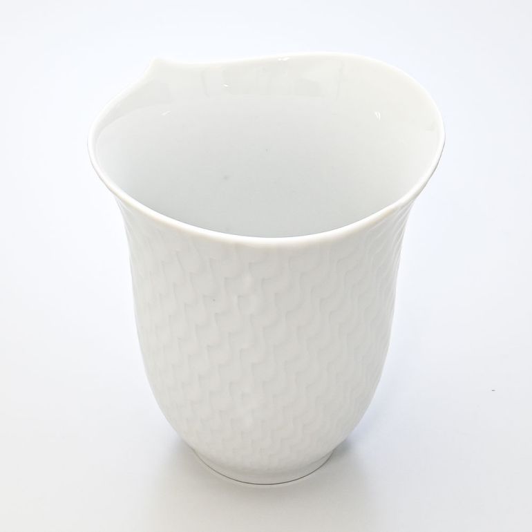 マイセン 波の戯れ ホワイト タンブラー 250ml Meissen 000001-55404-1 洋食器 【ドイツ本国のBOX・ドイツ本国の紙袋別売り】【スペシャルラッピング660円(別売り)】
