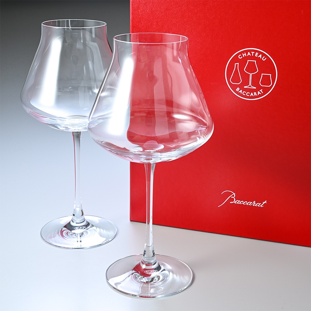 バカラ 名入れ対応 Baccarat グラス ペア シャトーバカラ 名入れ対応 Baccarat ワイングラス XL 24.5cm 2802435 【熨斗対応】 洋食器 <br>【スペシャルラッピング1100円(別売り)】