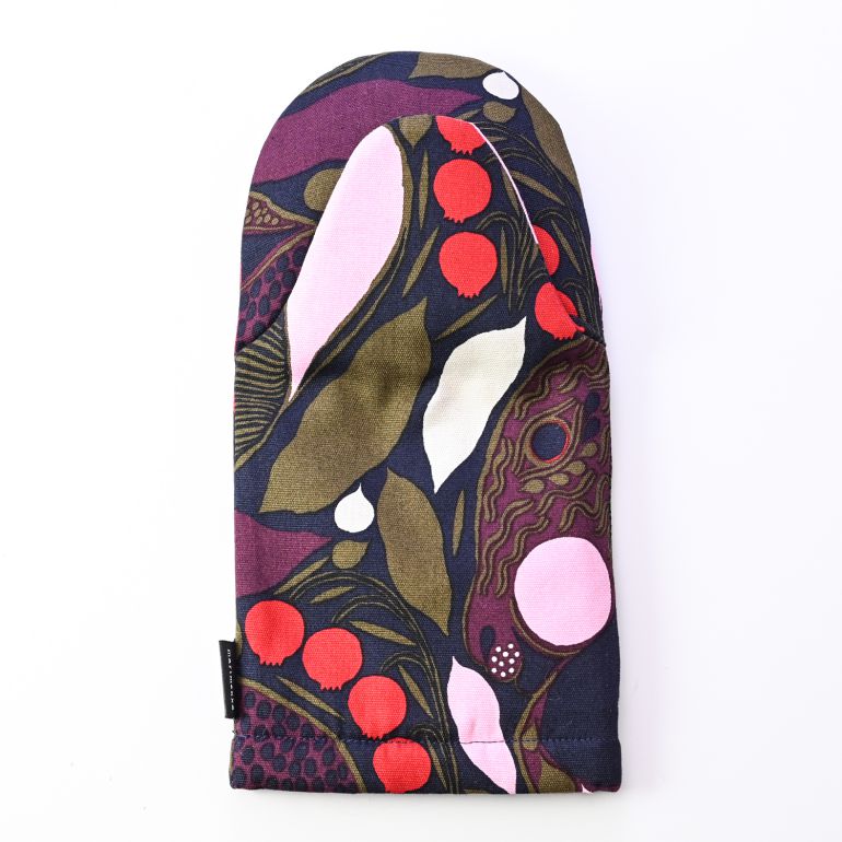 マリメッコ marimekko ミトン Pieni Rusakko ピエニ ルサッコ ブラウン×ピンク 71968 530 刺しゅう可有料 北欧雑貨 北欧デザイン ネコポス限定 送料無料