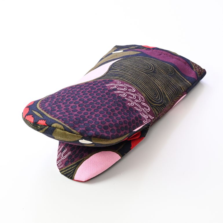 マリメッコ marimekko ミトン Pieni Rusakko ピエニ ルサッコ ブラウン×ピンク 71968 530 刺しゅう可有料 北欧雑貨 北欧デザイン ネコポス限定 送料無料