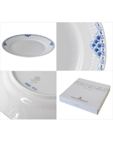 ロイヤルコペンハーゲン プリンセス 25cm プレート エクストラ フラット 1104625 名入れ可有料 ※名入れ別売り 1017272 北欧食器 洋食器 【スペシャルラッピング660円(別売り)】