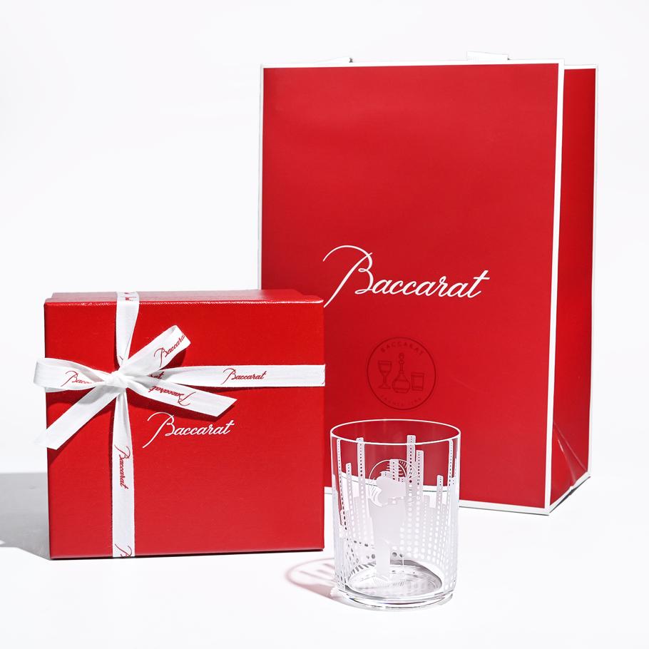 【名入れ可有料】バカラ Baccarat グラス レジェンド LEGENDE ギフトセット New York ニューヨーク NY 1934 シングル 300ml タンブラー ロックグラス 2811786 純正紙袋・リボン付き 洋食器 高級 【熨斗対応】<br>【スペシャルラッピング660円(別売り)】
