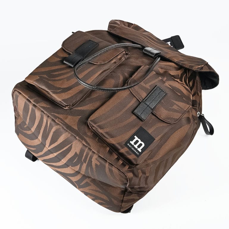 マリメッコ marimekko リュック エブリシング ヨクライタ L A4収納可 通勤 通学 軽量 レディース バッグ ブラウン 北欧ブランド ギフト おしゃれ 94604 094604 880